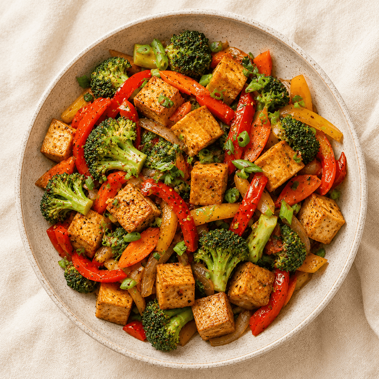 Veg Stir Fry with Tofu